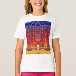 T-shirt Dreamland psychédélique