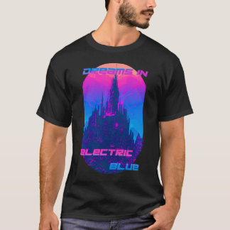 T-shirt Dreams in Electric Blue