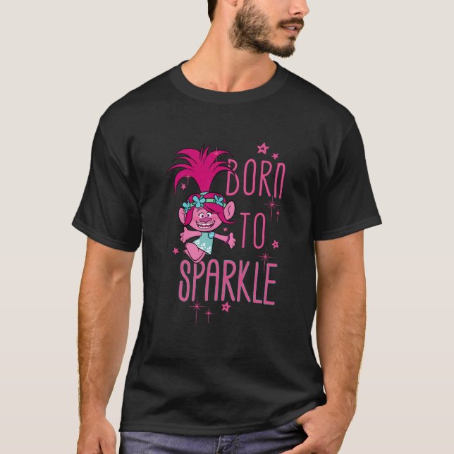 T-shirt Dreamworks Trolls Poppy Sparkle (Devant)