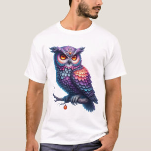 T-shirt Dreamy Owl Magic Halloween day