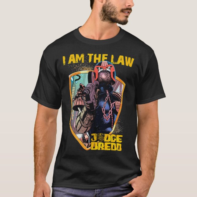 T-shirt Dredd - Je Suis Le Droit Cadeau Pour Les Fans, Cad (Devant)