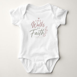 T-Shirt  Dress your little one in faith with this  Baby Bodysuit