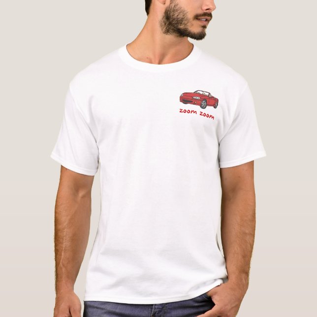 T-shirt Dressage de la queue du Dragon-rouge (Devant)