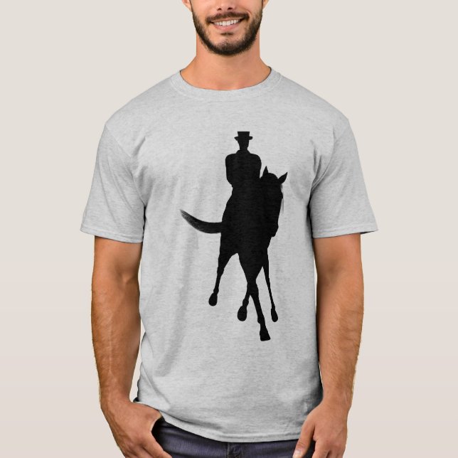 T-shirt Dressage Horse Et Rider Half Pass (Devant)