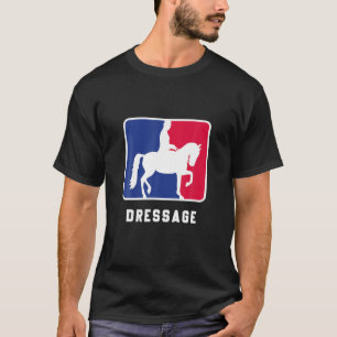 T-shirt Dressage Sport équestre Dressage Selle Equine S
