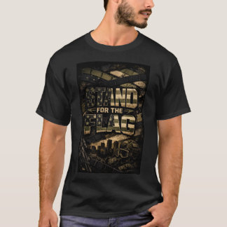 T-shirt Dressez-vous pour le Drapeau
