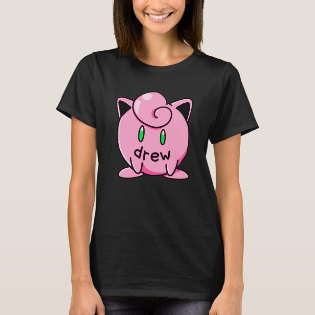 T-shirt Drew house Justin bibber Pink Gifts Girl (Devant)
