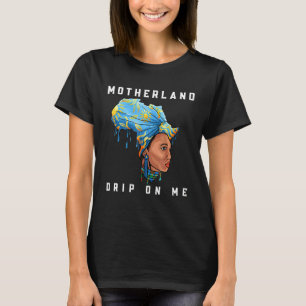 T-shirt Dri de l'autonomisation de la Reine de l'ébène noi