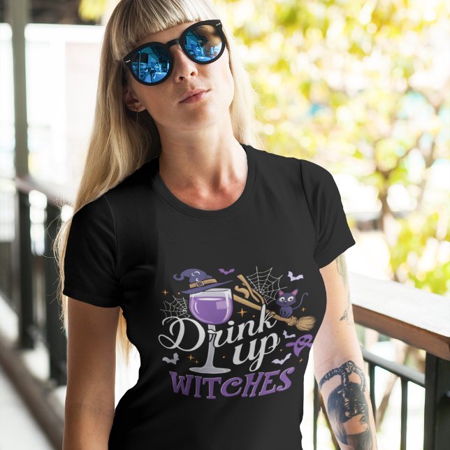 T-shirt Drink up Witches, Funny Halloween (Créateur téléchargé)