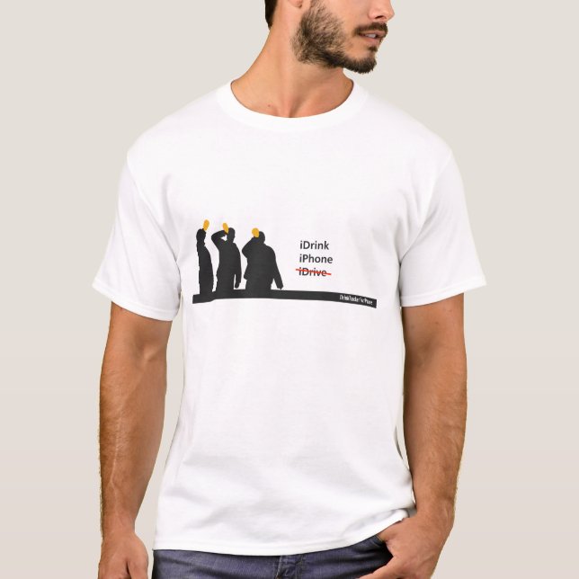 T-shirt DrinkTracker ne boivent pas/chemise d'entraînement (Devant)