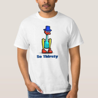 T-shirt Drinky-Oiseau infiniment assoiffé délicieux T de