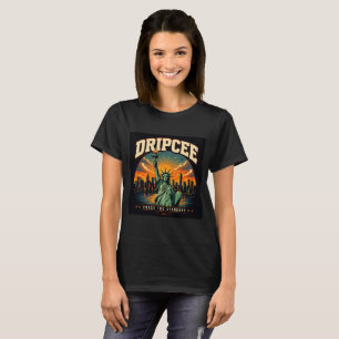 T-Shirt Dripcee Statue de la Liberté