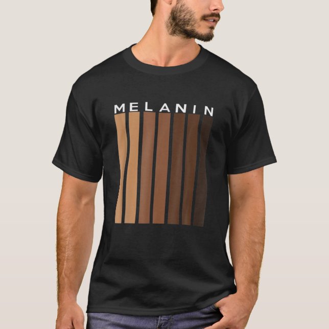 T-shirt Drippin Melanin Ts For Women Pride - Toxits Black  (Devant)