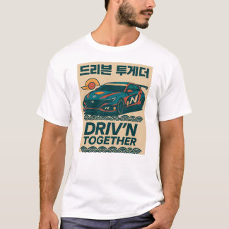 T-shirt Driv'N Together -Korean Livery (Front Only)