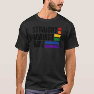 T-shirt Droit Contre La Haine Lgbt Gay Transge Lgbtq Pride