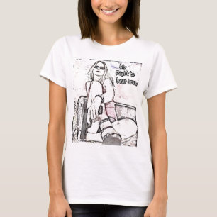 T-shirt Droit de soutenir des bras