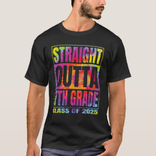 T-shirt Droit devant 7e année Graduation 2025 Classe Sev