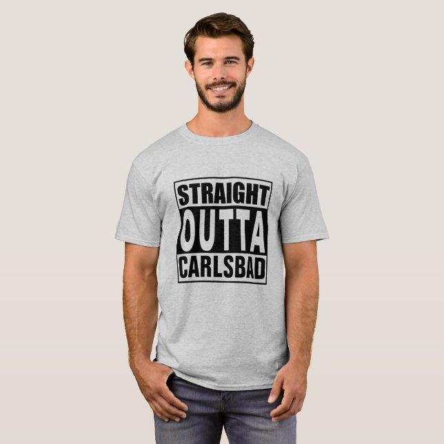 T-shirt Droit devant Carlsbad (Devant entier)