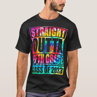 T-shirt Droit Devant Cinquième Classe De 5E Année De 2023