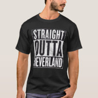 Droit devant Neverland Funny Graphic Tee