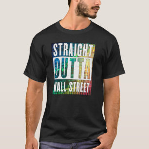 T-shirt Droit devant Wall Street Stock Market Trades Co