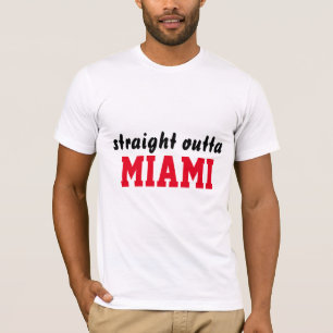 T-SHIRT DROIT D'OUTTA MIAMI
