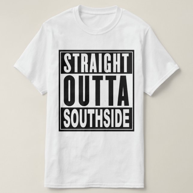 T-shirt droit d'Outta Southside (Design devant)
