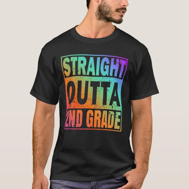 T-shirt Droit En Dehors 2Ème Année 2Ème Année Grande Gradu (Devant)