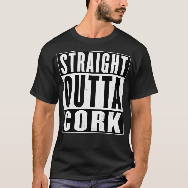T-shirt Droit En Dehors Du Cork (Devant)
