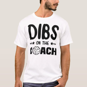 T-shirt Droit sur le coach de volley, Droit sur le coach