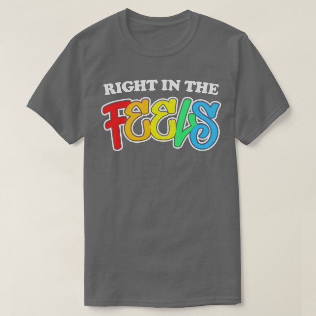 T-SHIRT DROITE DANS LES SENS (Design devant)