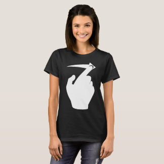 T-shirt Droite drôle de grand coup de Saint-Valentin