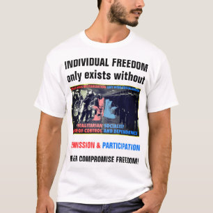 T-shirt Droite et Gauche (lumière)