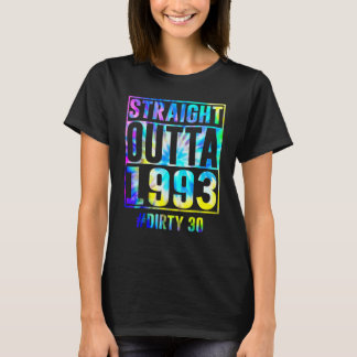 T-shirt Droite Outta 1993 Sale Trente 30e Anniversaire 1