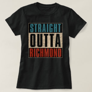 T-shirt Droite Outta Richmond Virginia VA