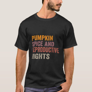 T-shirt Droits citrouilles En Matière D'Épices Et De Repro