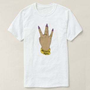 T-shirt droits de la femme