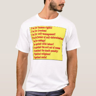 T-shirt Droits de l'homme