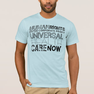 T-shirt Droits de l'homme au-dessus de bénéfice