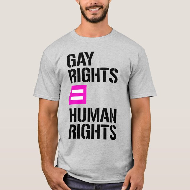 T-SHIRT DROITS DE L'HOMME = DROITS DE L'HOMME (Devant)