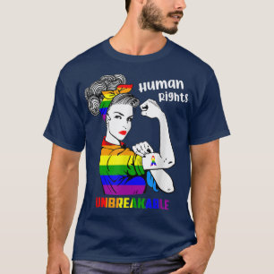T-shirt Droits De L'Homme - Inviolable Lgbt Pride Mois 202