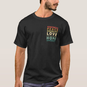 T-shirt Droits de l'homme - Sincérité Paix Égalité Inc