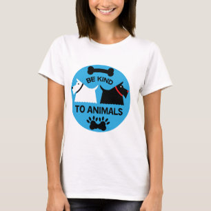 T-shirt Droits de protection sociale des chiens   Chien Pr