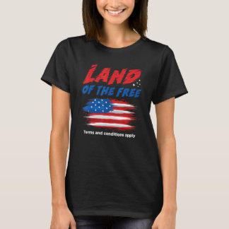 T-shirt Droits Des Femmes Terre De La Liberté Termes Et Co