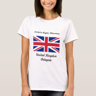 T-shirt Droits des vampires - Royaume-Uni