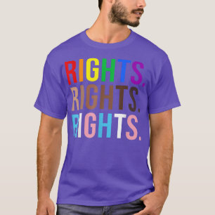 T-shirt Droits Droits égaux LGBTQ BLM trans gay bla