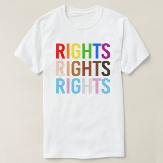 T-shirt Droits LGBTQ+ (Design devant)
