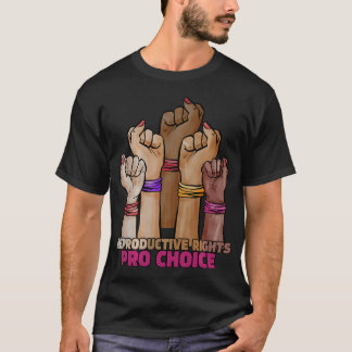 T-shirt Droits Reproductifs Pour le Choix Droit à