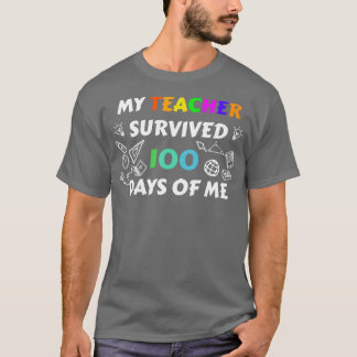 T-shirt Drôle 100 jours d'école