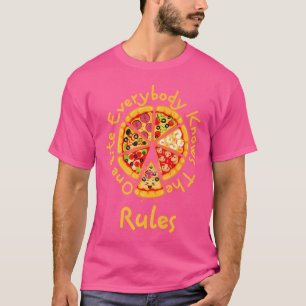 T-shirt Drôle 1 Un Bite Tout Le Monde Connaît Les Règles P
